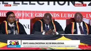 Akalulu2026: Museveni yaakafuna obululu 6,003,657 Kyagulanyi  yaakakung'aanya obululu 1,790,474