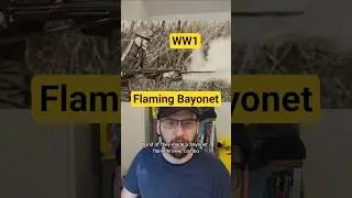 World War 1 flaming bayonet #history #sword #scifi #fantasy #military #war #ww1 #battlefield