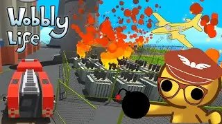 Wobbly Life GamePlay - Adventure Game - Fire Brigade Mission Complete - No Commantery