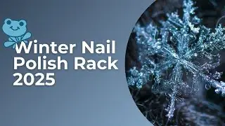 Winter Nail Polish Rack 2025