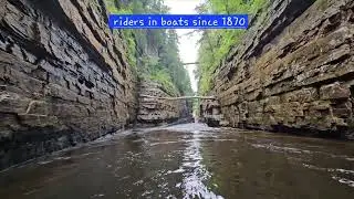 Visiting Ausable Chasm in New York