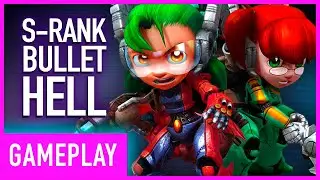 Assault Android Cactus+ - S-Rank Bullet Hell Gameplay On Switch