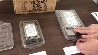 Shipping Memorypack HDD packaging for SCSI & SAS hard drives