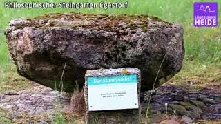 Egestorf: Stein des Anstosses - Philosophischer Steingarten Egestorf