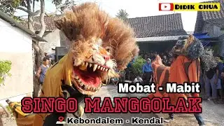 ngeri kesurupan setan preman, singo manggolak,lok kebondalem