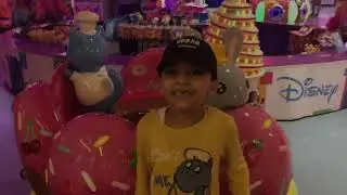 Magic Planet at Burjuman Kids Play Area Fun incredible range of rides  #Burjumanmetro