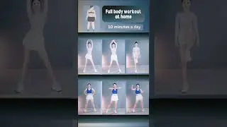 Exercise to Transform Your Body in 10 Minutes a Day - daily Workout