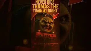 NEVER RIDE THOMAS THE TRAIN AT NIGHT 🚂🌙😱