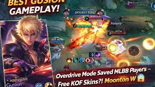 Overdrive Mode Saved Poor MLBB Players&ndash;Free KOF Skins?!Moonton W😱🔥 #mobilelegends #mlbb #agressiveml