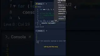 The easiest way to print any array in JS ✅#javascript #programming