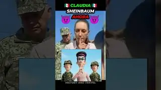 Claudia Sheinbaum🇲🇽 Ahora😈 vs Antes😇 Presidenta de M&eacute;xico #sheinbaum #claudia #mexico #short