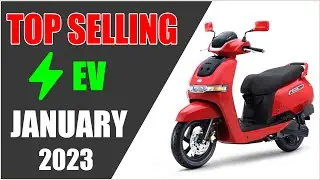 10 Top Selling EV In January 2023 ( Ather 🔥)  | EV Sales January 2023 Report