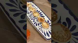 Quick Party Blinis  #easyrecipe #fingerfood #partyfood