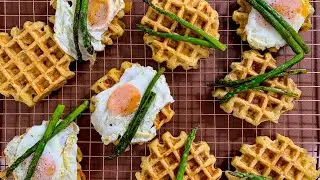 Savory Waffles Cuban Style  | The Mad Table Recipes