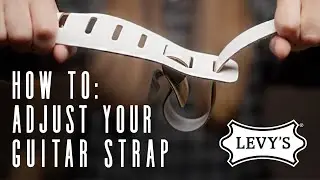HOW TO: Adjust Your Ladder-Style Guitar Strap