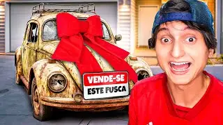 VOU VENDER O MEU FUSCA ABANDONADO