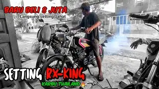 SETTING RX KING PAKE KARBU THAILAND🔥 - KING KOLONG - KOKOINA GARAGE