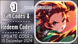 Demon Slayer Hinokami Legend | New Redeem Codes 15 December 2024 | How to Redeem Codes