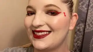 Black widow makeup