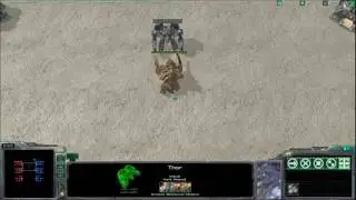Starcraft 2 - 1 Thor VS 1 Ultralisk!