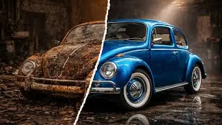 ASMR Car Restoration! Full Restoration of a 1965 Volkswagen Beetle