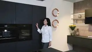 H&auml;cker K&uuml;chen: cкользящая столешница на кухне с островом из линейки Systemat