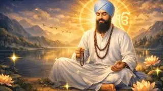 Calm Mind Waheguru Jaap (ਵਾਹਿਗੁਰੂ ਜਾਪ) | Peaceful Simran for Stress Relief