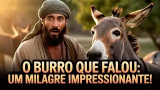 A Incrível História de Balaão: O Burro que Falou por DEUS