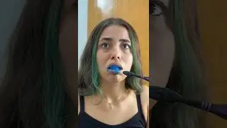 PASTA DE DENTE AZUL - @gisellehfreitas #humor #comedy