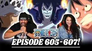 Luffy Vs Caesar Clown Pt 2. One Piece Reaction Episode 605 606 607 | Op Reaction