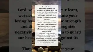 Powerful Prayer for Protection Against Negativity  Find Peace and Shield Yourself from Harm #shorts