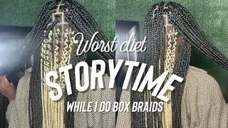 Storytime|| Worst Client: While I Do Box Braids
