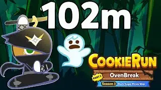 CROB 102m NINJA TRIAL Cookie Run Ovenbreak