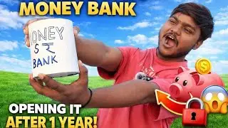 Saving Money in a Money Bank 💰 | Result Will Be Revealed After 1 Year 😱