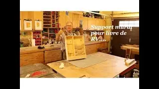 Support mural pour livre de RV Salon de coiffure...