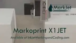 X1JET from Weber Marking, Inline Marking Printer - Markjet