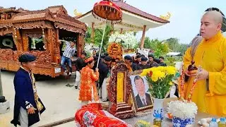 Tang lễ Châu Trâm Anh 40t đại gia đình tiếc thương đưa tiễn tại hoa viên BD 