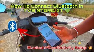 HOW TO CONNECT TVS NTORQ XT💚 WITH MOBILE PHONE 📱 IN 2024 BLUETOOTH 💥 | MG 78 VLOGS |