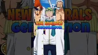 Next Generation Admirals of the Marines in One Piece! 🌊🔥 | Koby, Smoker, X Drake & More!