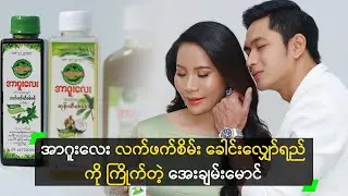 အာဂူးလေး လက်ဖက်စိမ်း ခေါင်းလျှော်ရည်ကို ကြိုက်တဲ့ အေးချမ်းမောင်