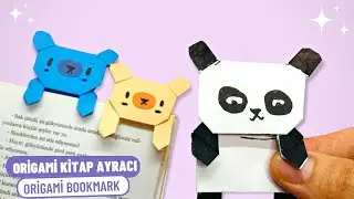 Оригами Панда Закладка 🐼| ИЗГОТОВЛЕНИЕ ЗАКЛАДОК | Закладка оригами