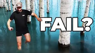 Flooded Trees and Camping at Abraham Lake - You win some, you lose some!