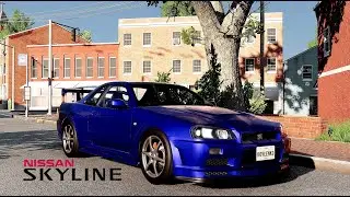 BeamNG.Drive Nissan Skyline R34