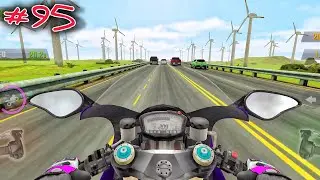 Traffic Rider - Racing #95 ( ninety FIVE ) 9️⃣5️⃣🏍️💥
