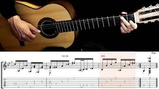 How to play - La Estancia Vieja on guitar - Atahualpa Yupanqui