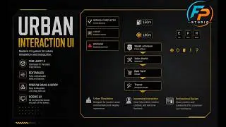 Urban Interaction UI Pack for Unity 6 URP | NPC Labels, Quest Markers & Notifications