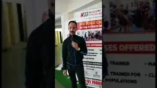 Dr. Mickey Mehta at the K11 Academy of Fitness.