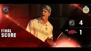 HIGHLIGHTS: Men's Tennis Defeats Arkansas 4-1 (4/21/16)