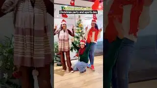Office Wala Din |Christmas and  sports day party #office #party #food #games #sports #christmas #yt