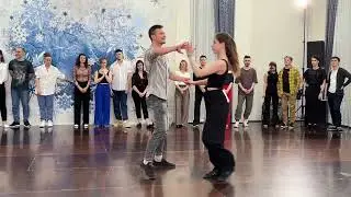 Evgeniy Skorikov & Ekaterina Grigorieva. 5th place Intermediate JnJ. Swing & Snow 2024 | WCS Dance